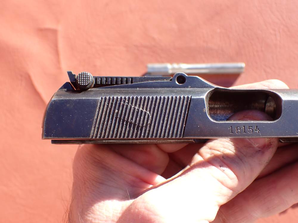 BROWNING HI POWER PRE WAR 9MM PISTOL WITH TANGENT SIGHT FACTORY PARTS KIT -img-70