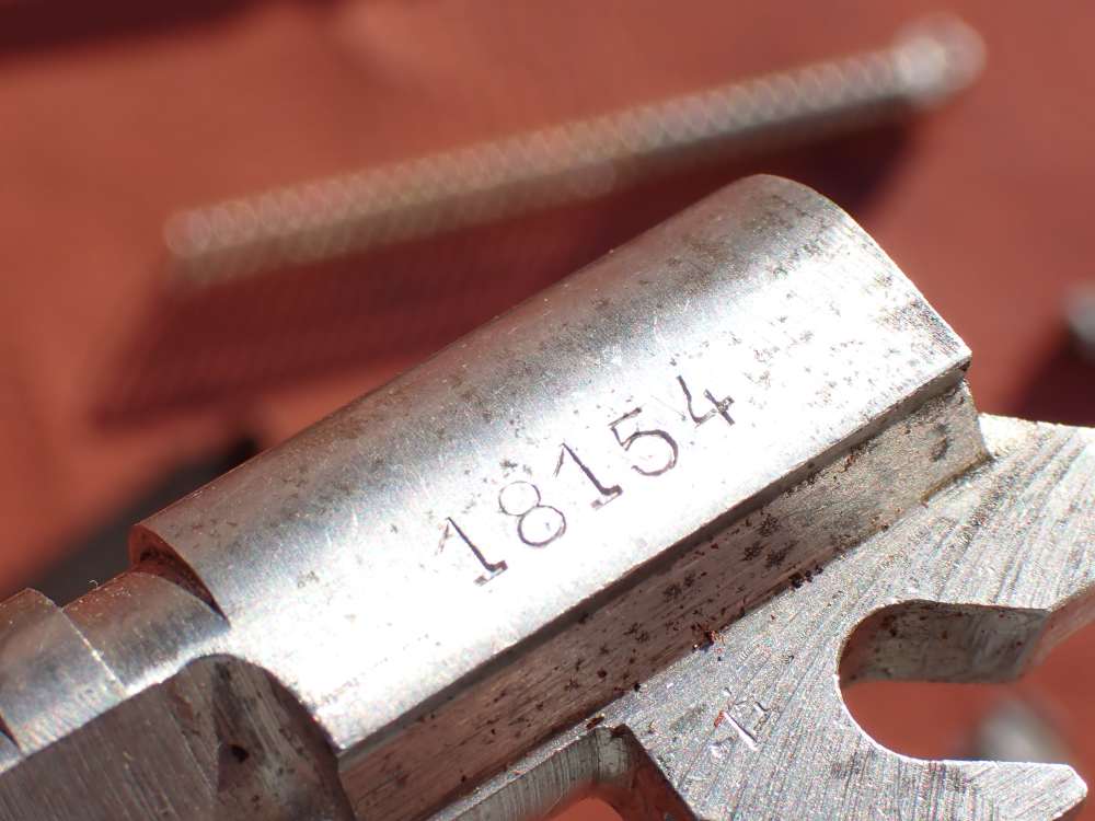 BROWNING HI POWER PRE WAR 9MM PISTOL WITH TANGENT SIGHT FACTORY PARTS KIT -img-126