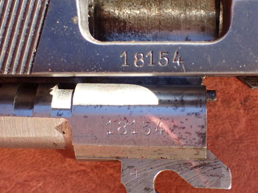 BROWNING HI POWER PRE WAR 9MM PISTOL WITH TANGENT SIGHT FACTORY PARTS KIT -img-130