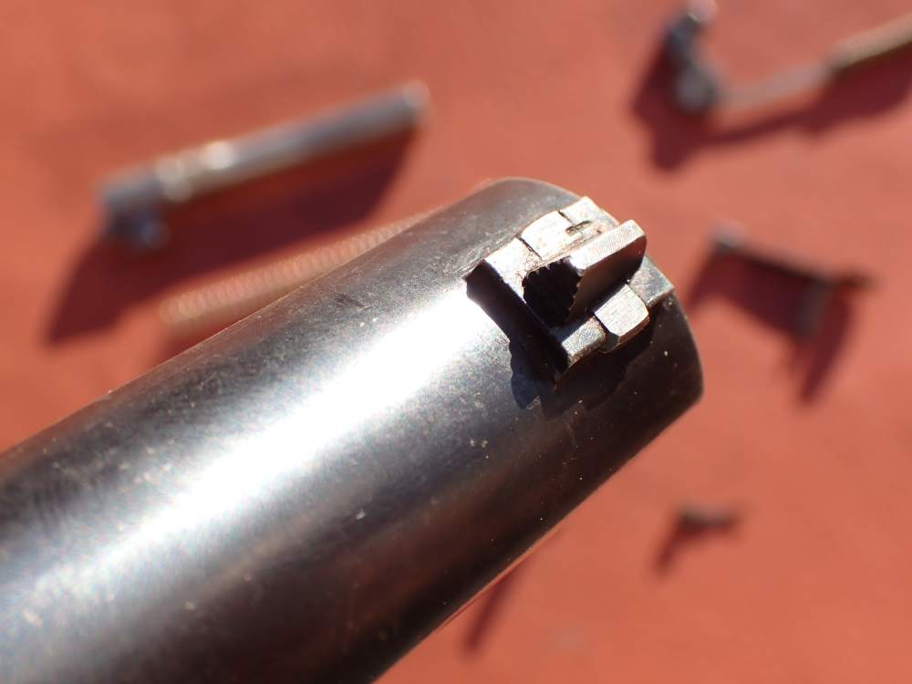 BROWNING HI POWER PRE WAR 9MM PISTOL WITH TANGENT SIGHT FACTORY PARTS KIT -img-57