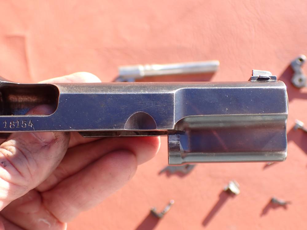 BROWNING HI POWER PRE WAR 9MM PISTOL WITH TANGENT SIGHT FACTORY PARTS KIT -img-72