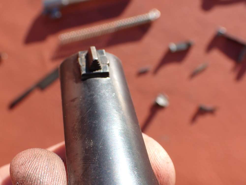 BROWNING HI POWER PRE WAR 9MM PISTOL WITH TANGENT SIGHT FACTORY PARTS KIT -img-62