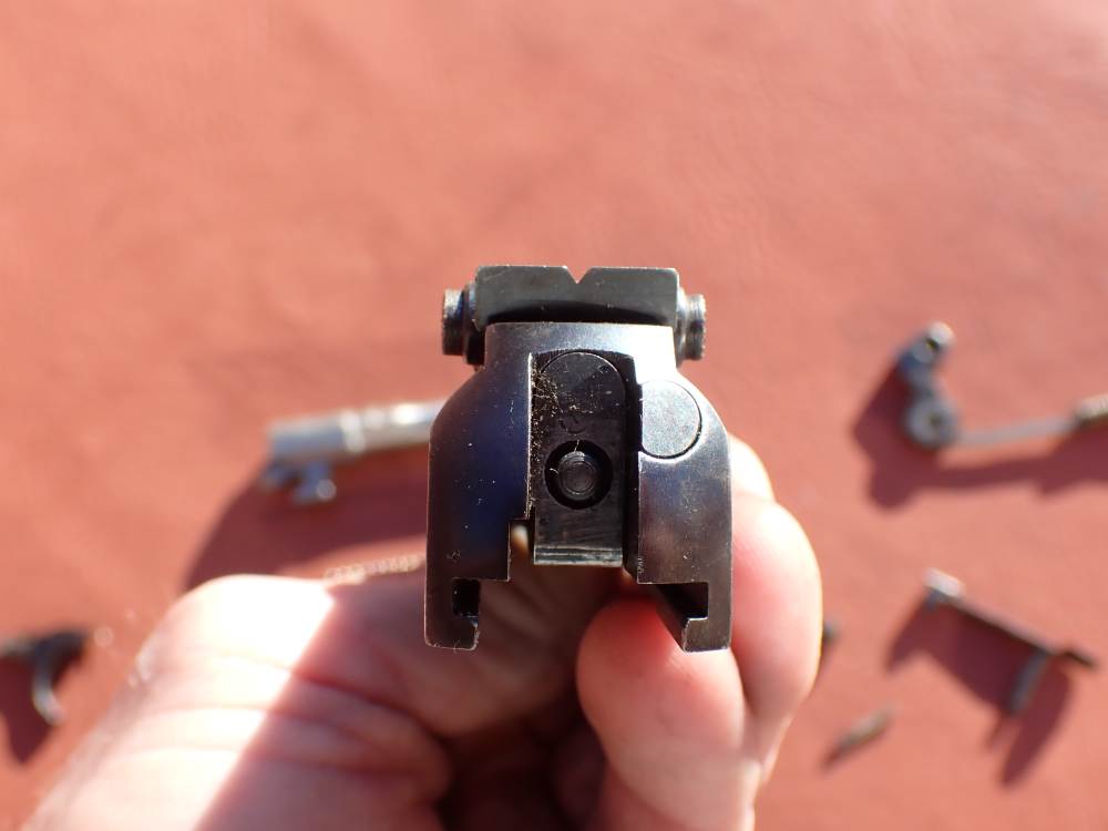 BROWNING HI POWER PRE WAR 9MM PISTOL WITH TANGENT SIGHT FACTORY PARTS KIT -img-42