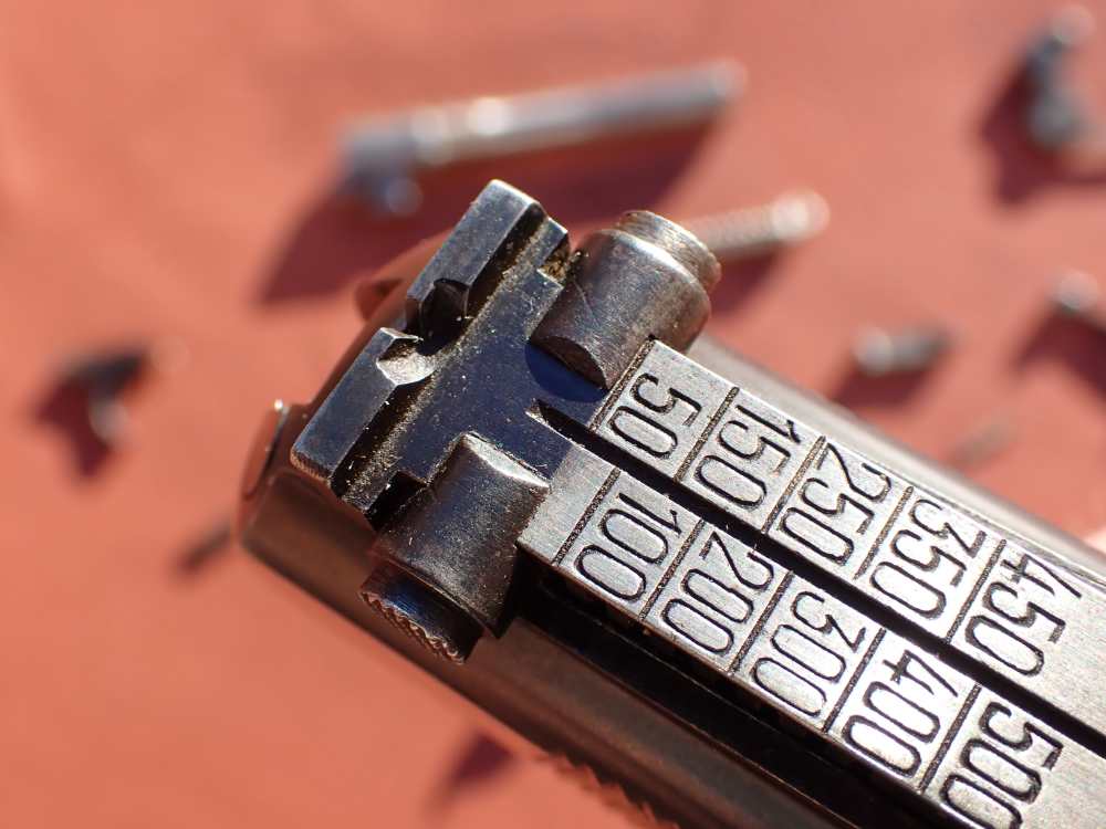 BROWNING HI POWER PRE WAR 9MM PISTOL WITH TANGENT SIGHT FACTORY PARTS KIT -img-55