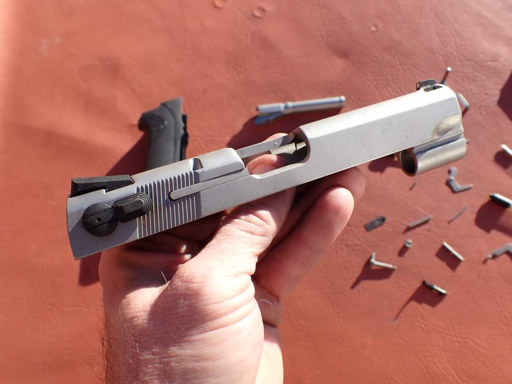 SMITH & WESSON MODEL 4006 TACTICAL .40S&W STAINLESS FACTORY PISTOL PARTS -img-2