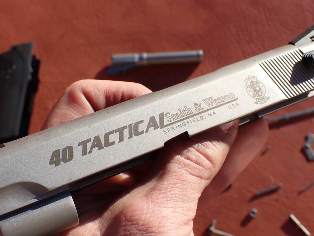 SMITH & WESSON MODEL 4006 TACTICAL .40S&W STAINLESS FACTORY PISTOL PARTS -img-51