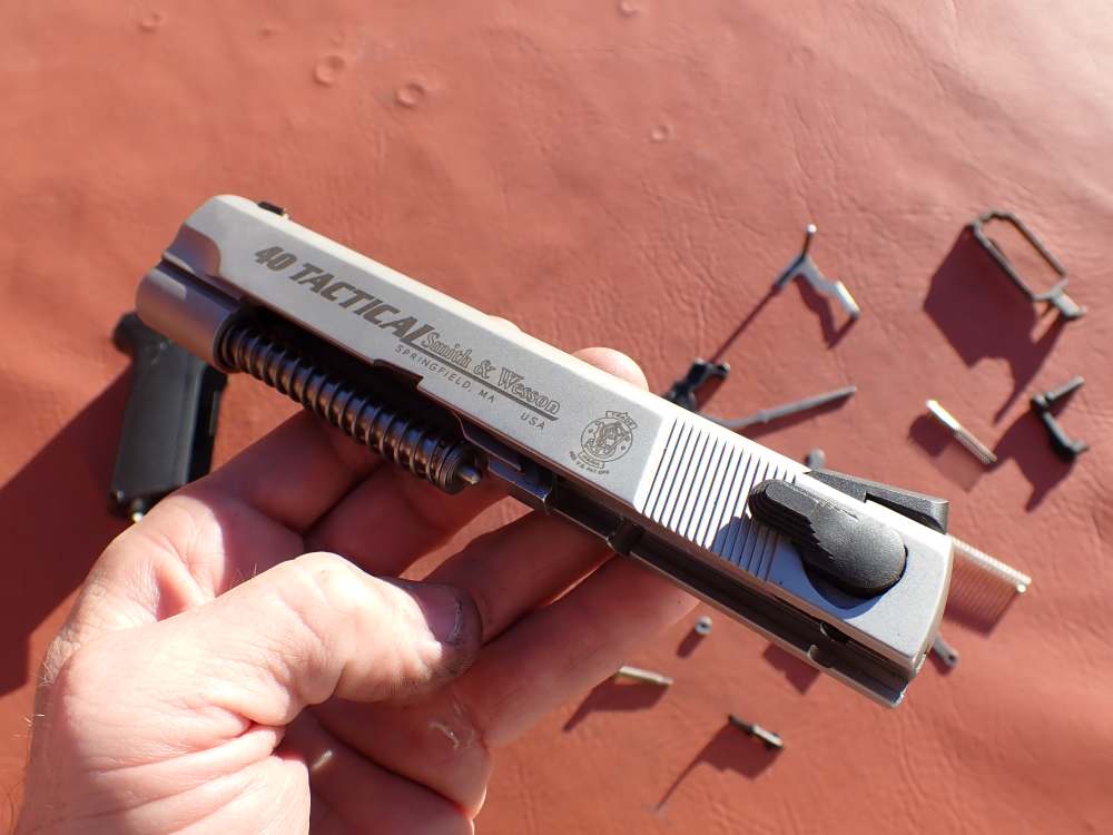 SMITH & WESSON MODEL 4006 TACTICAL .40S&W STAINLESS FACTORY PISTOL PARTS -img-75