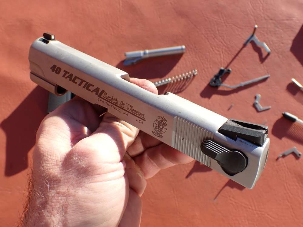SMITH & WESSON MODEL 4006 TACTICAL .40S&W STAINLESS FACTORY PISTOL PARTS -img-32