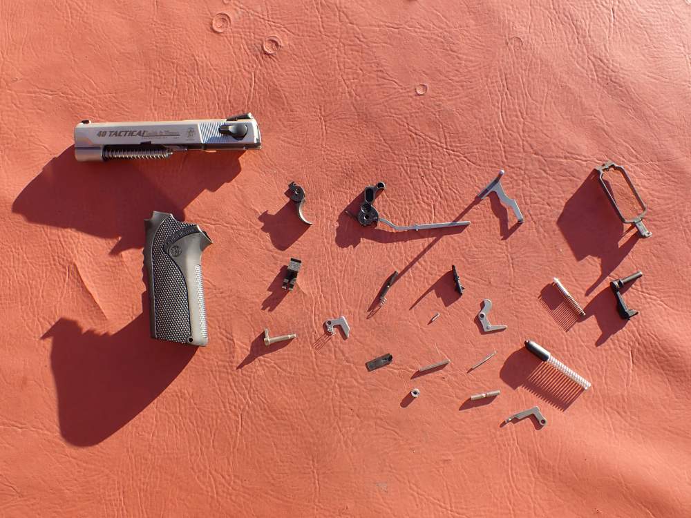 SMITH & WESSON MODEL 4006 TACTICAL .40S&W STAINLESS FACTORY PISTOL PARTS -img-108