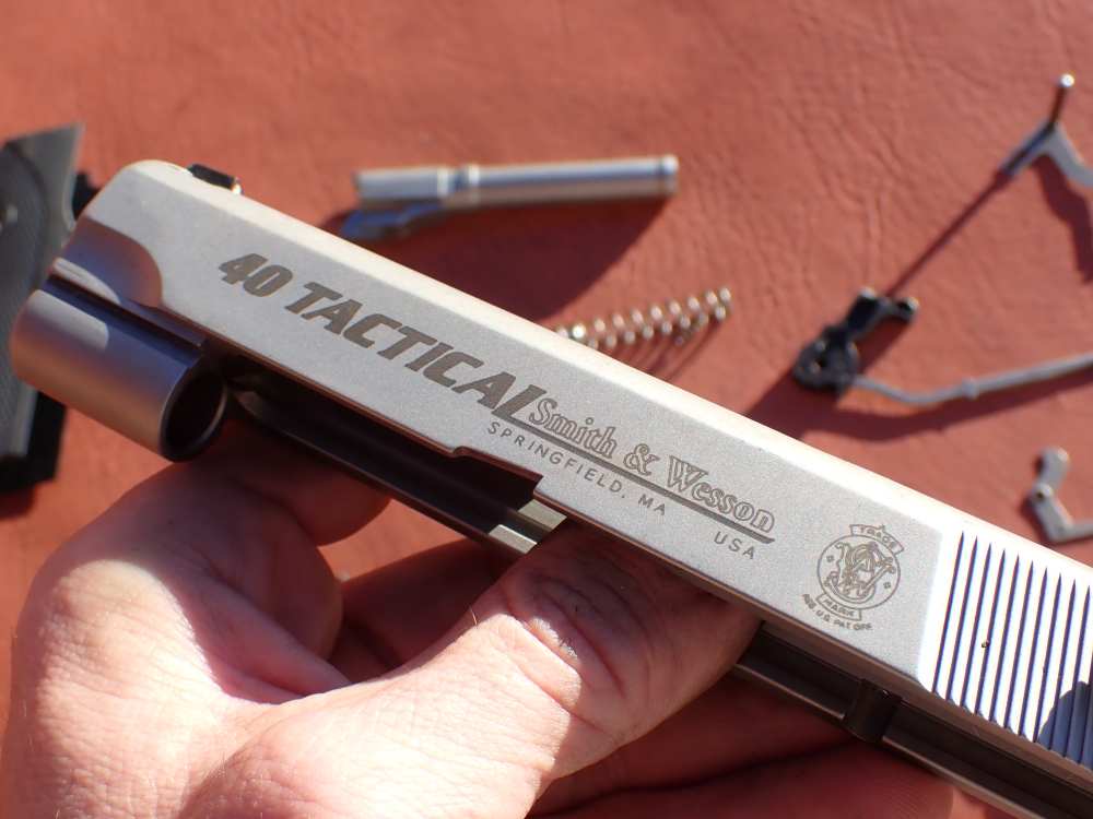 SMITH & WESSON MODEL 4006 TACTICAL .40S&W STAINLESS FACTORY PISTOL PARTS -img-53