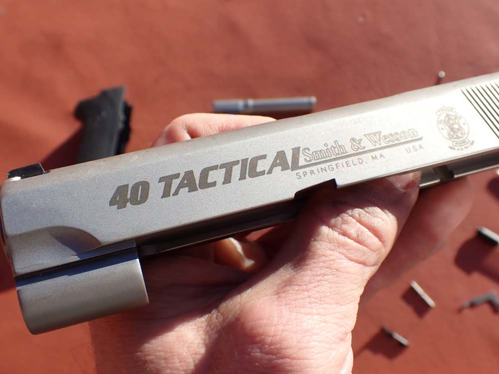 SMITH & WESSON MODEL 4006 TACTICAL .40S&W STAINLESS FACTORY PISTOL PARTS -img-46
