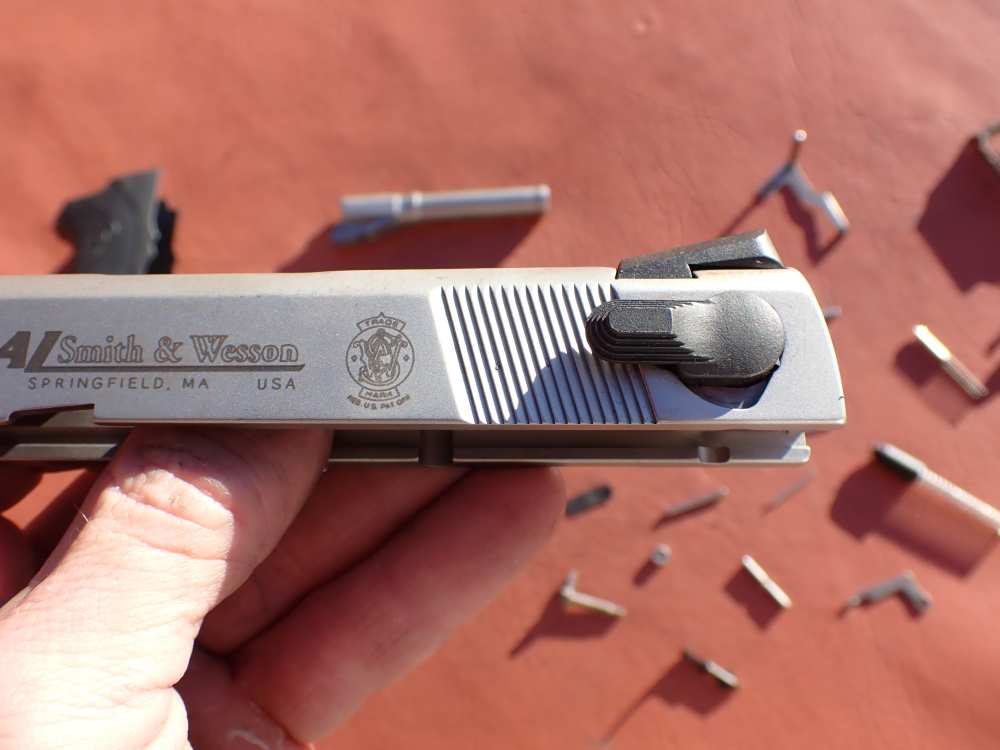 SMITH & WESSON MODEL 4006 TACTICAL .40S&W STAINLESS FACTORY PISTOL PARTS -img-44