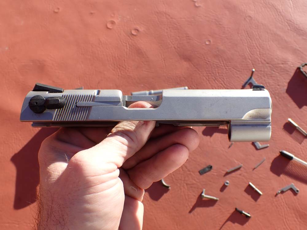 SMITH & WESSON MODEL 4006 TACTICAL .40S&W STAINLESS FACTORY PISTOL PARTS -img-6