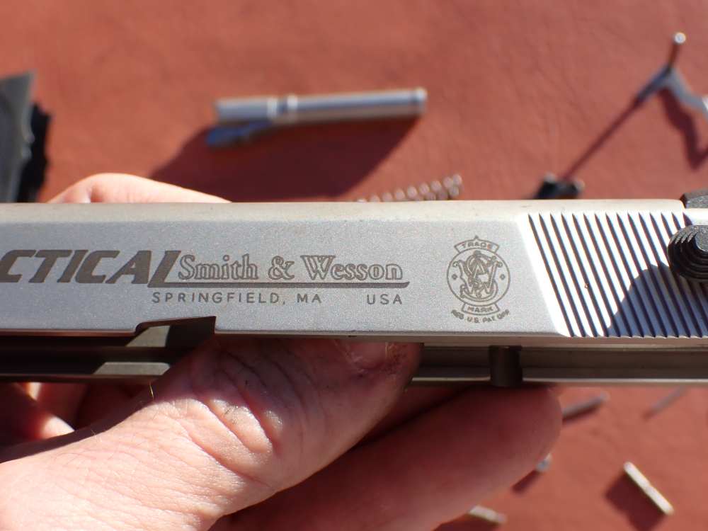 SMITH & WESSON MODEL 4006 TACTICAL .40S&W STAINLESS FACTORY PISTOL PARTS -img-50