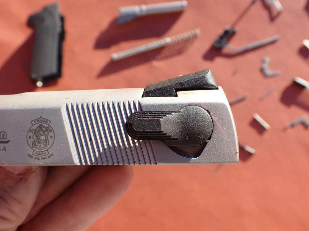 SMITH & WESSON MODEL 4006 TACTICAL .40S&W STAINLESS FACTORY PISTOL PARTS -img-20
