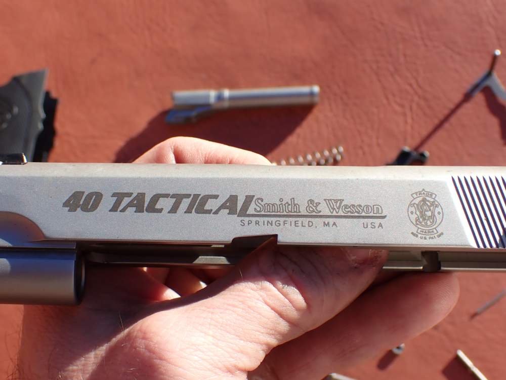 SMITH & WESSON MODEL 4006 TACTICAL .40S&W STAINLESS FACTORY PISTOL PARTS -img-52