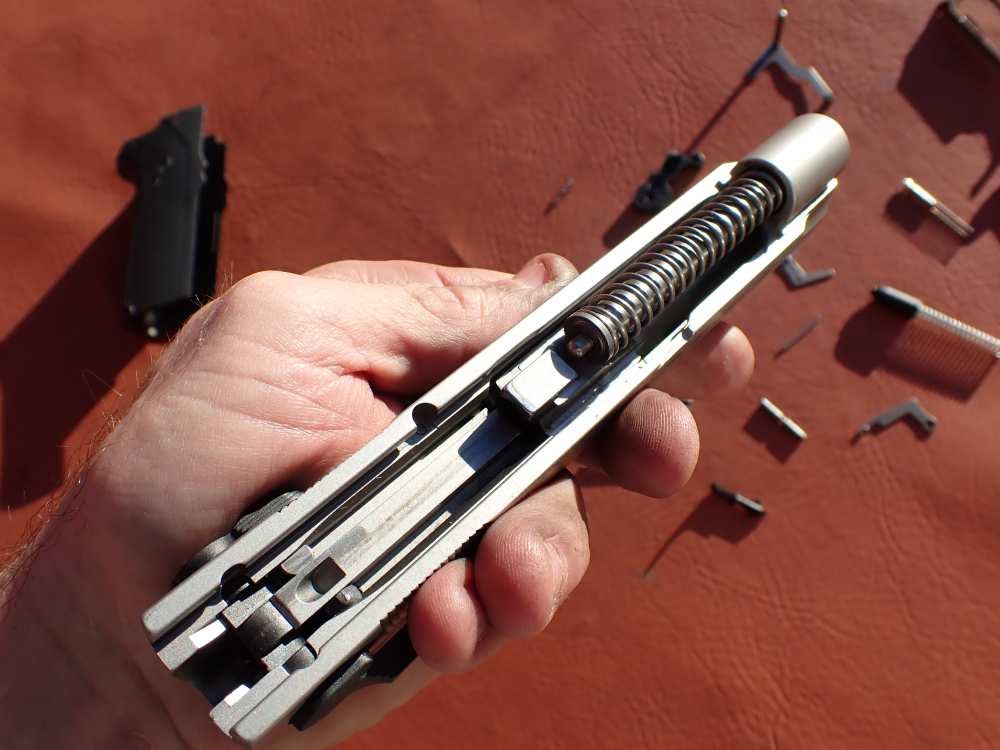 SMITH & WESSON MODEL 4006 TACTICAL .40S&W STAINLESS FACTORY PISTOL PARTS -img-84