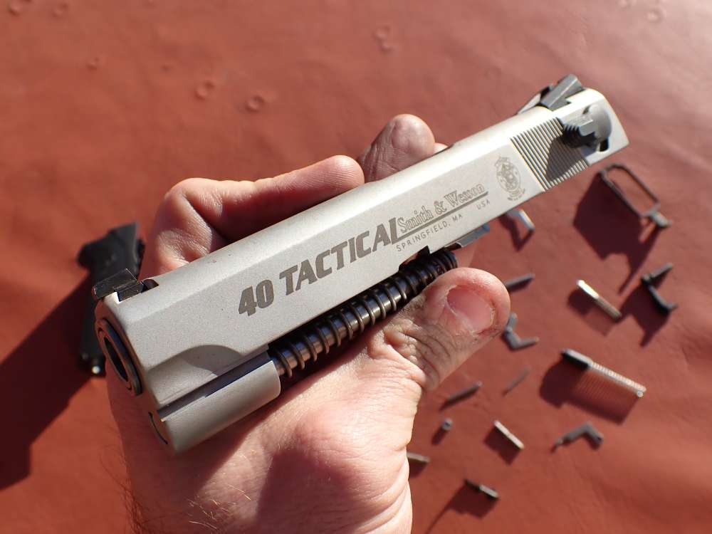 SMITH & WESSON MODEL 4006 TACTICAL .40S&W STAINLESS FACTORY PISTOL PARTS -img-79