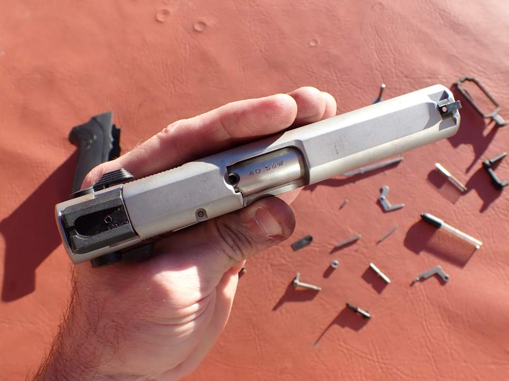 SMITH & WESSON MODEL 4006 TACTICAL .40S&W STAINLESS FACTORY PISTOL PARTS -img-68