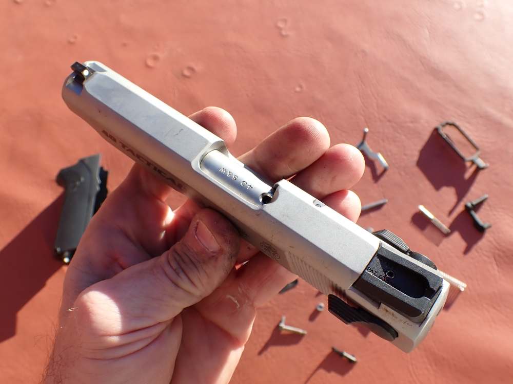SMITH & WESSON MODEL 4006 TACTICAL .40S&W STAINLESS FACTORY PISTOL PARTS -img-77