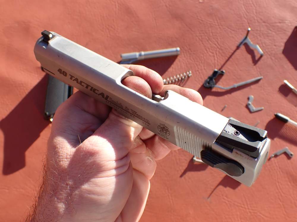 SMITH & WESSON MODEL 4006 TACTICAL .40S&W STAINLESS FACTORY PISTOL PARTS -img-33