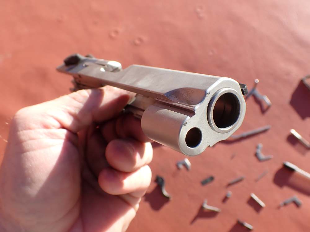 SMITH & WESSON MODEL 4006 TACTICAL .40S&W STAINLESS FACTORY PISTOL PARTS -img-9