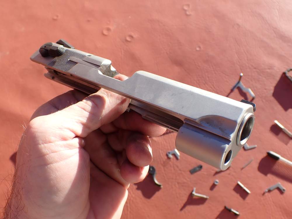 SMITH & WESSON MODEL 4006 TACTICAL .40S&W STAINLESS FACTORY PISTOL PARTS -img-8