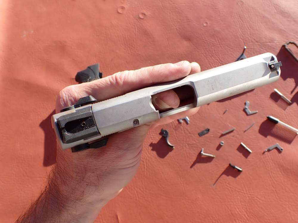 SMITH & WESSON MODEL 4006 TACTICAL .40S&W STAINLESS FACTORY PISTOL PARTS -img-5