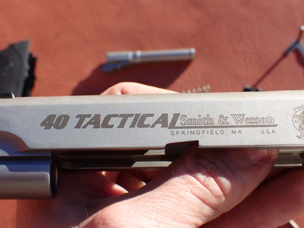 SMITH & WESSON MODEL 4006 TACTICAL .40S&W STAINLESS FACTORY PISTOL PARTS -img-49