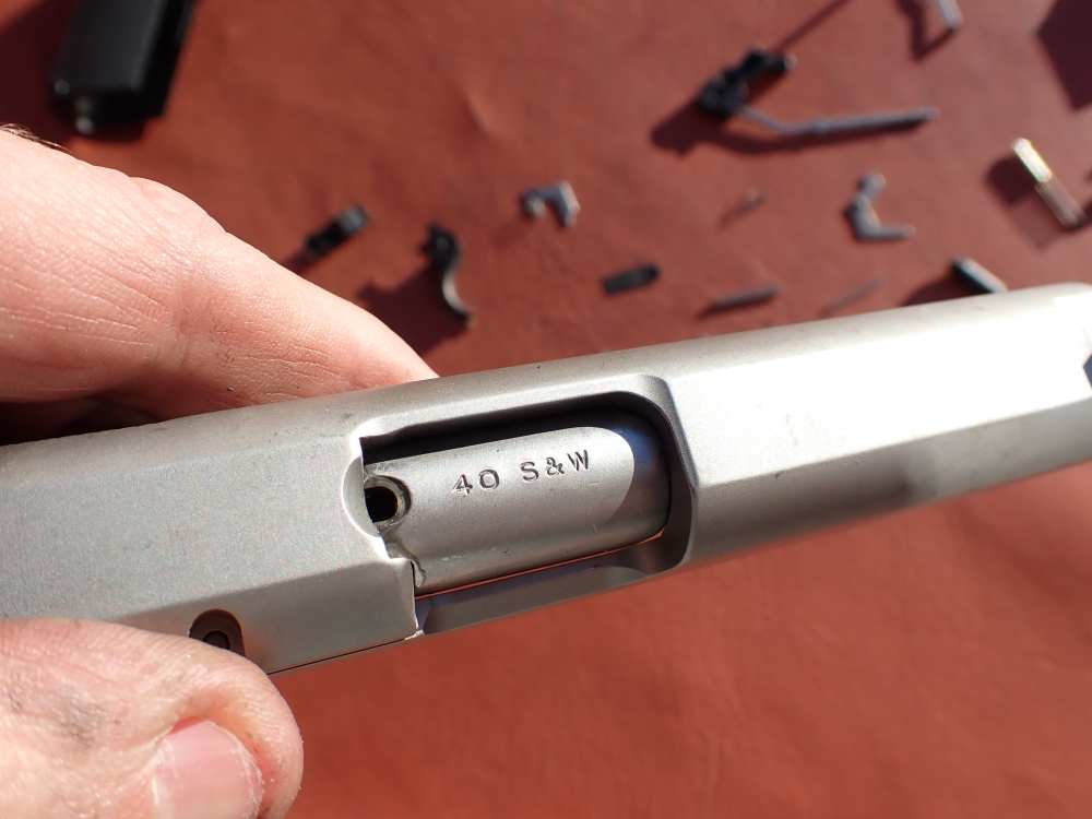 SMITH & WESSON MODEL 4006 TACTICAL .40S&W STAINLESS FACTORY PISTOL PARTS -img-89