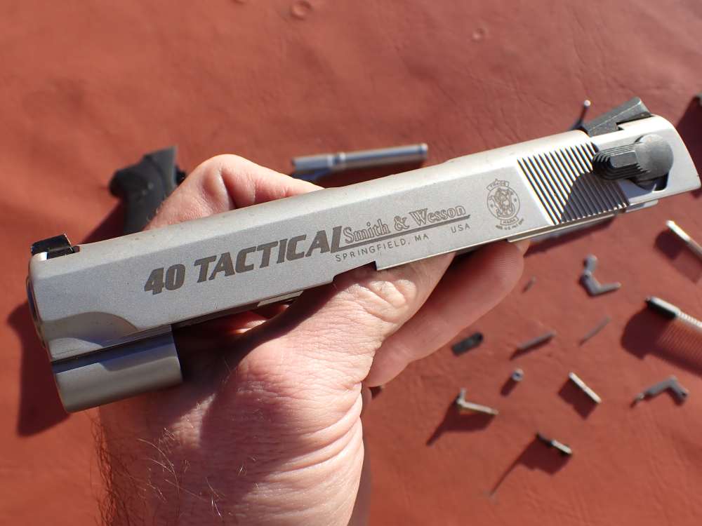 SMITH & WESSON MODEL 4006 TACTICAL .40S&W STAINLESS FACTORY PISTOL PARTS -img-36