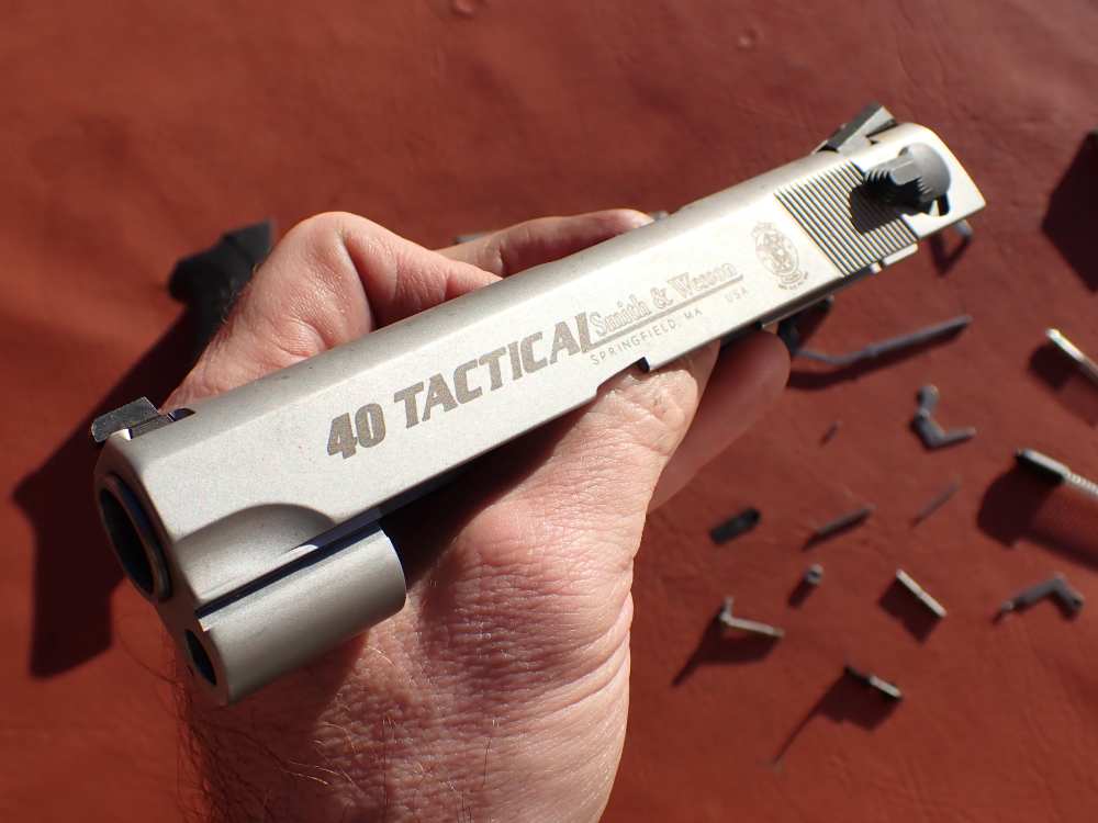 SMITH & WESSON MODEL 4006 TACTICAL .40S&W STAINLESS FACTORY PISTOL PARTS -img-37