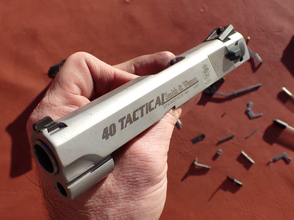 SMITH & WESSON MODEL 4006 TACTICAL .40S&W STAINLESS FACTORY PISTOL PARTS -img-38