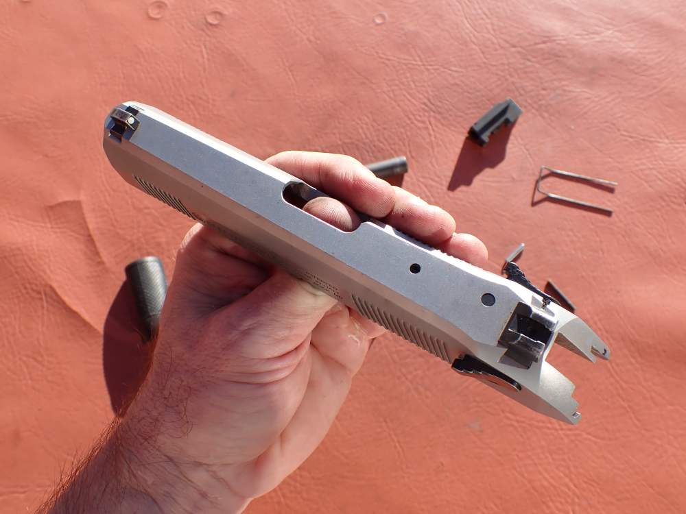 BERETTA PX4 STORM STAINLESS FINISH 9MM FACTORY PISTOL PARTS KIT SET-img-7