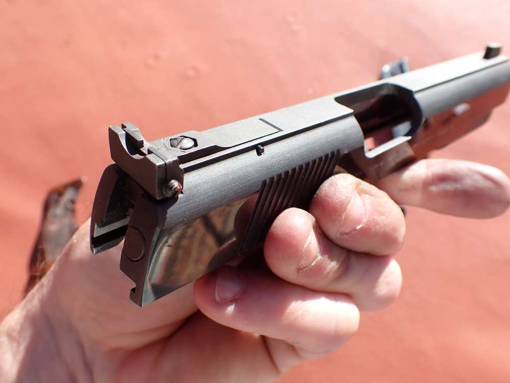 COLT 1911 CONVERSION UNIT KIT FACTORY .22LR BLUED PISTOL PARTS w/ MAGAZINE-img-24