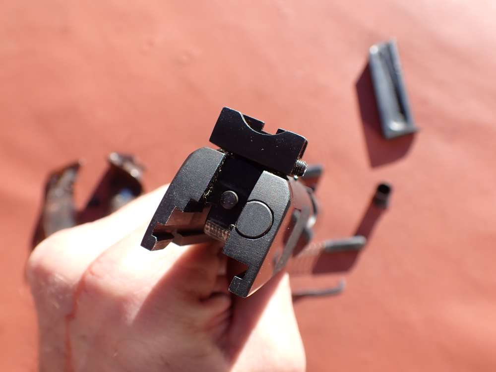 COLT 1911 CONVERSION UNIT KIT FACTORY .22LR BLUED PISTOL PARTS w/ MAGAZINE-img-36