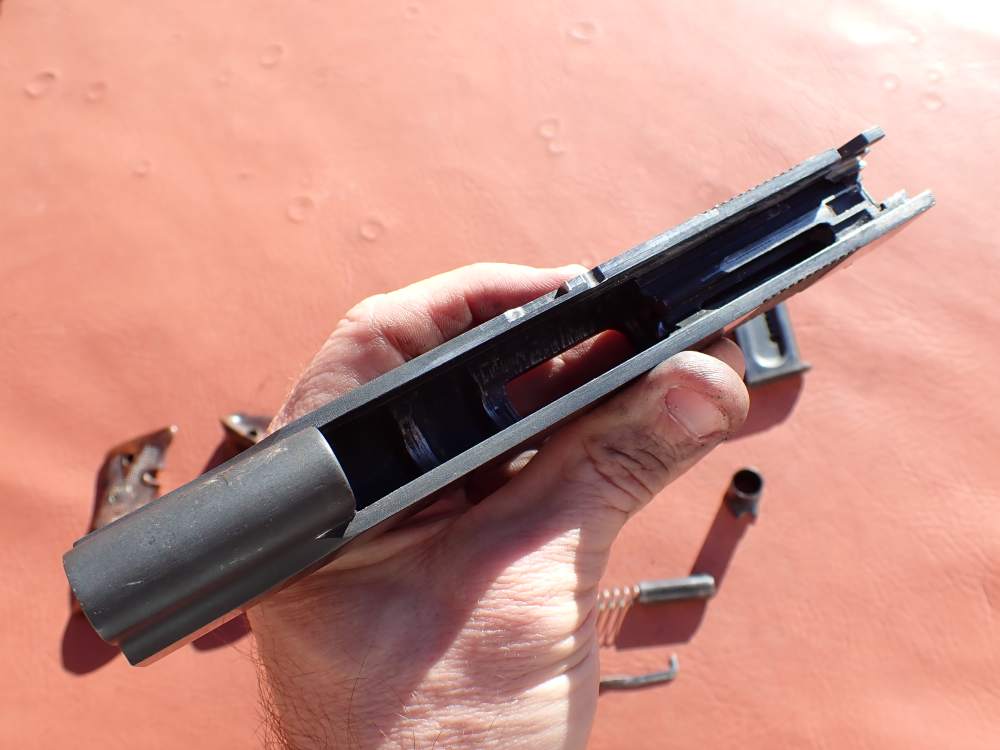 COLT 1911 CONVERSION UNIT KIT FACTORY .22LR BLUED PISTOL PARTS w/ MAGAZINE-img-17