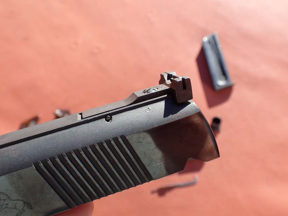 COLT 1911 CONVERSION UNIT KIT FACTORY .22LR BLUED PISTOL PARTS w/ MAGAZINE-img-26