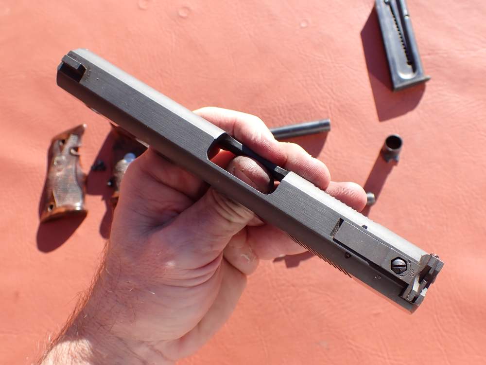 COLT 1911 CONVERSION UNIT KIT FACTORY .22LR BLUED PISTOL PARTS w/ MAGAZINE-img-19