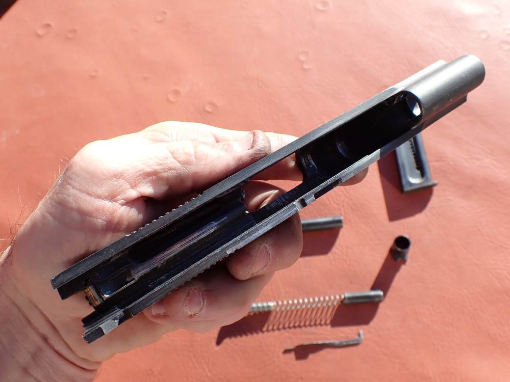 COLT 1911 CONVERSION UNIT KIT FACTORY .22LR BLUED PISTOL PARTS w/ MAGAZINE-img-18