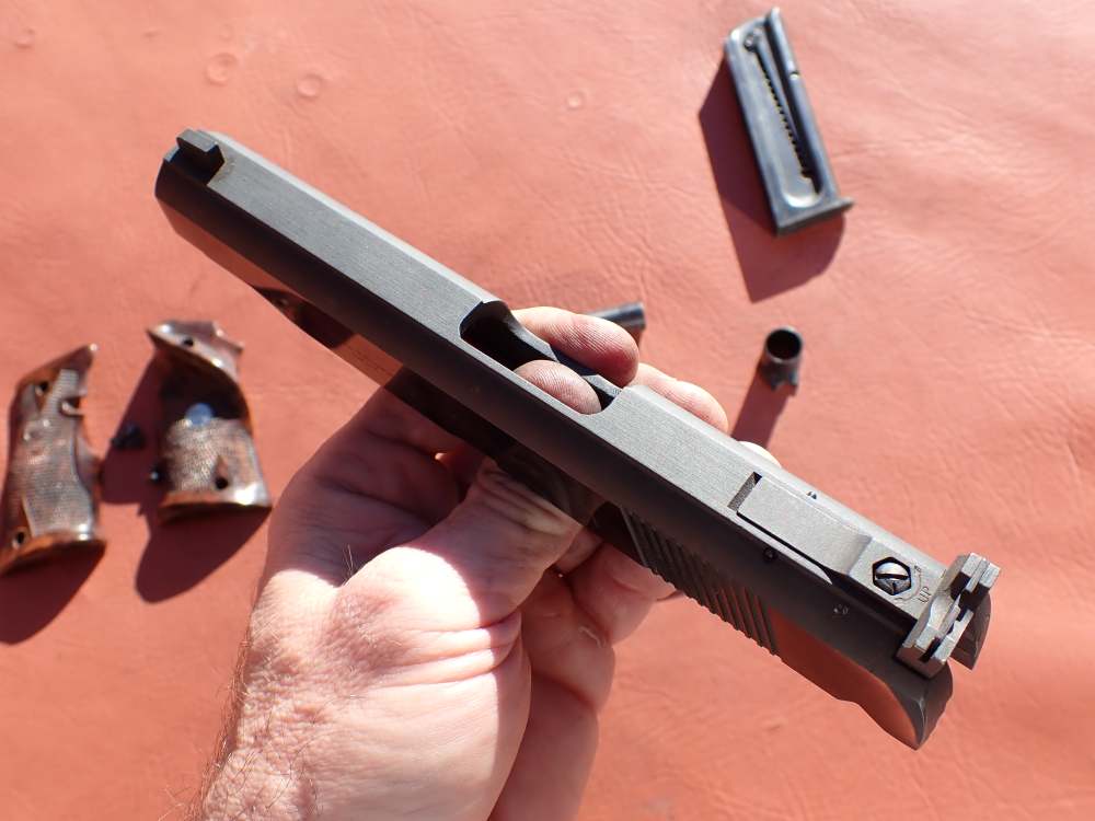 COLT 1911 CONVERSION UNIT KIT FACTORY .22LR BLUED PISTOL PARTS w/ MAGAZINE-img-5