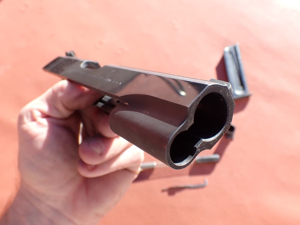COLT 1911 CONVERSION UNIT KIT FACTORY .22LR BLUED PISTOL PARTS w/ MAGAZINE-img-50