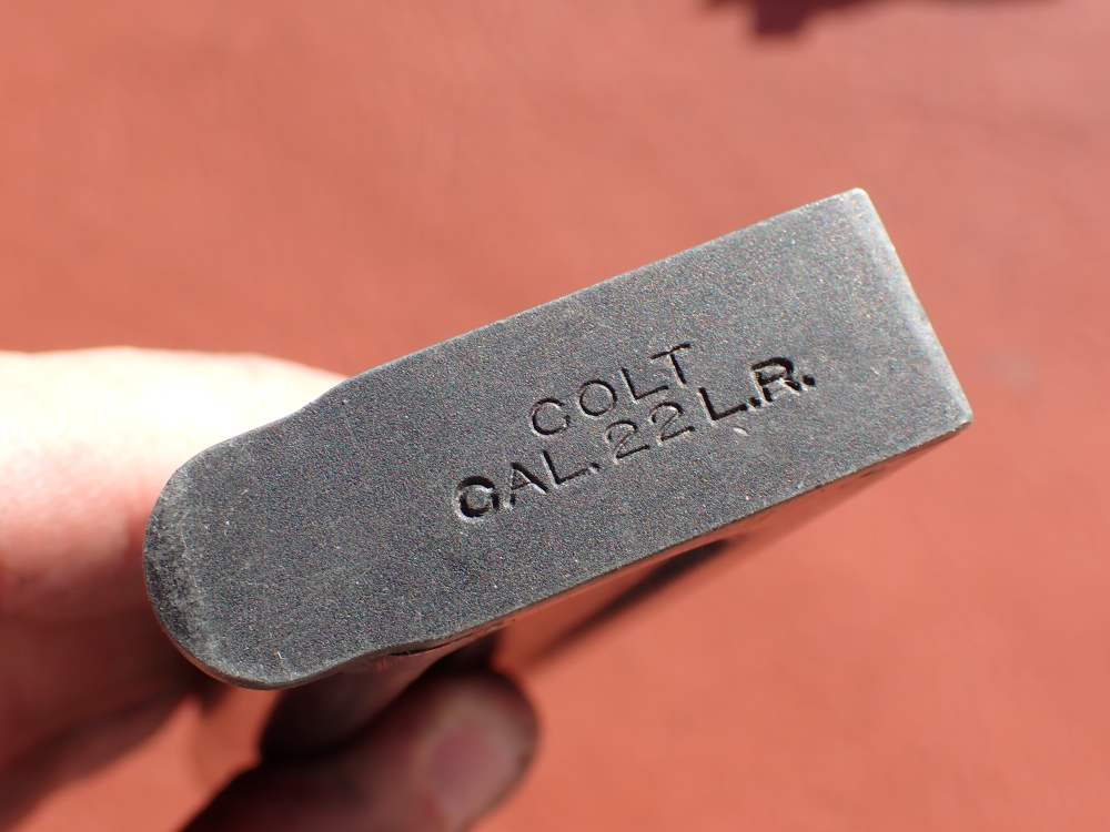COLT 1911 CONVERSION UNIT KIT FACTORY .22LR BLUED PISTOL PARTS w/ MAGAZINE-img-171