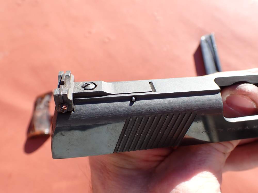 COLT 1911 CONVERSION UNIT KIT FACTORY .22LR BLUED PISTOL PARTS w/ MAGAZINE-img-33
