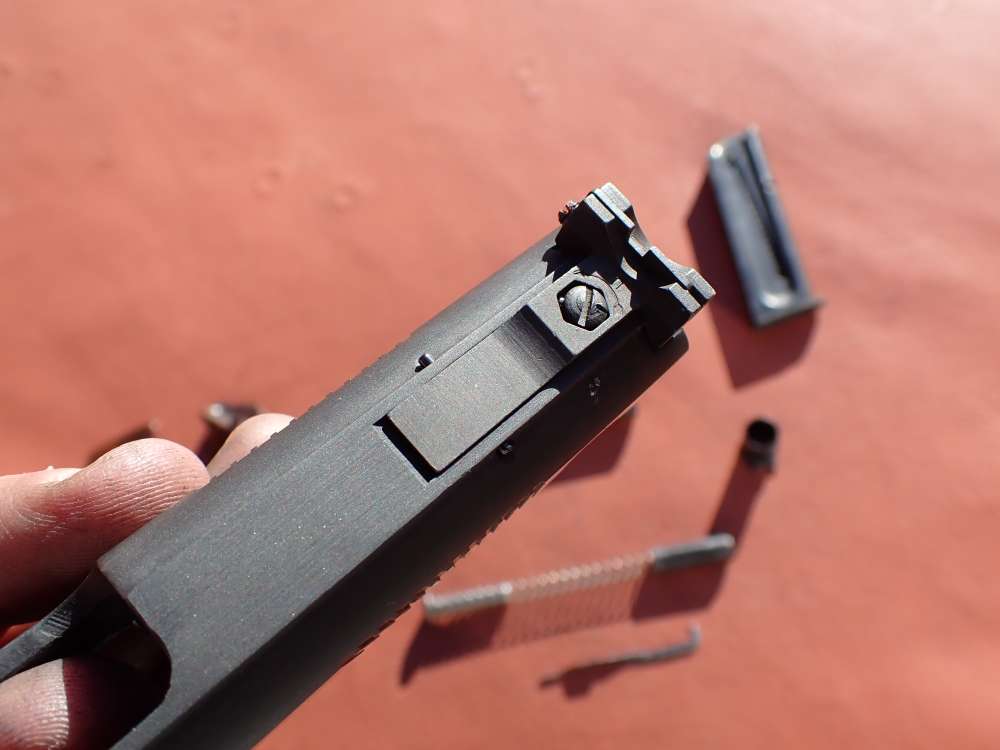 COLT 1911 CONVERSION UNIT KIT FACTORY .22LR BLUED PISTOL PARTS w/ MAGAZINE-img-25
