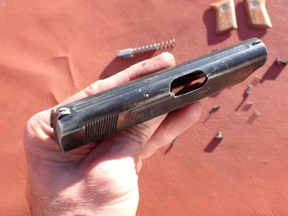 ERMA EP-25 FACTORY .25ACP PISTOL PARTS KIT SET WITH ORIGINAL GRIPS-img-4