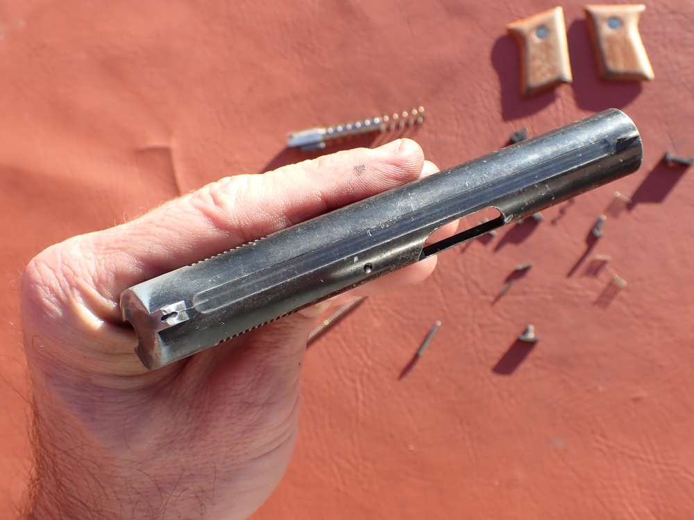 ERMA EP-25 FACTORY .25ACP PISTOL PARTS KIT SET WITH ORIGINAL GRIPS-img-5