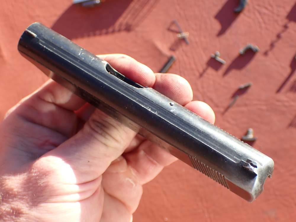 ERMA EP-25 FACTORY .25ACP PISTOL PARTS KIT SET WITH ORIGINAL GRIPS-img-32