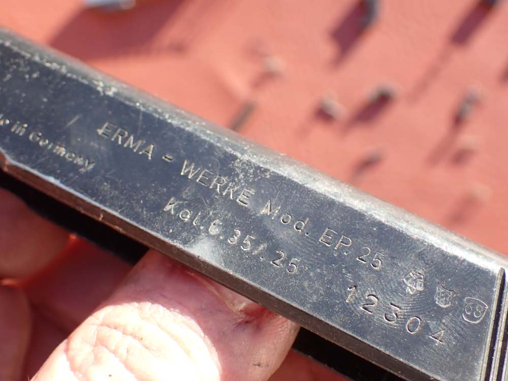ERMA EP-25 FACTORY .25ACP PISTOL PARTS KIT SET WITH ORIGINAL GRIPS-img-29