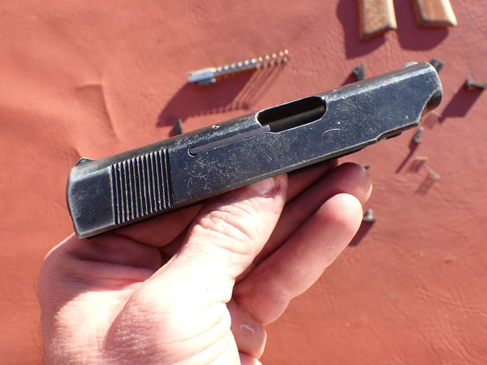 ERMA EP-25 FACTORY .25ACP PISTOL PARTS KIT SET WITH ORIGINAL GRIPS-img-2